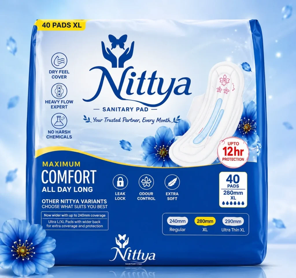 Nittya XL Sanitary Pad · 40 Pads